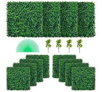 VEVOR Hiedra Artificial Verde 50,8 x 50,8 cm, Panel de Boj