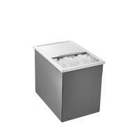 VEVOR Hielera Empotrable, 455 x 305 x 385 mm, de Acero Inoxidable, con Capacidad de 27,1 L y Tapa Deslizante para Exteriores. Incluye Tubo de Drenaje para Vino y Cerveza Fríos, Fácil de Instalar