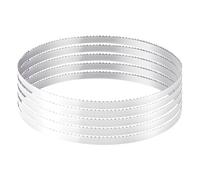 VEVOR Hoja de Sierra de Cinta, 4 TPI, Dientes Afilados Endurecidos 18 HRC, Acero al Carbono de Alta Resistencia, para las Principales Marcas de Sierras de Cinta para Madera, 2780 x 16 x 0,5 mm