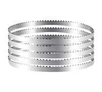 VEVOR Hoja de Sierra de Cinta 4 TPI, Dientes Afilados Endurecidos 18 HRC, Acero al Carbono de Alta Resistencia, Repuesto para las Principales Marcas de Sierras de Cinta, 1832 x 12,7 x 0,5 mm