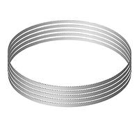 VEVOR Hojas de Sierra de Cinta 1650x16x0,56 mm Hojas de Sierra para Huesos de Acero al Carbono 5 Piezas Accesorio de Repuesto de Dientes Afilados para Sierra de Carnicero para Cortar Carne Congelada