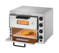 VEVOR Horno de Pizza de Encimera Comercial Eléctrico 559 x 475 x 433 mm 2 Capas