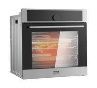 VEVOR Horno Empotrable de Pared Horno Eléctrico Individual 76 L 16 Funciones