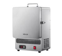 VEVOR Horno Fundidor de Sobremesa, 1500 W Horno Potente Eléctrico de Acero Inoxidable Temperatura Máxima de 1200 ℃ de Fundir Oro para Fundición en Cera, Bricolaje con Arcilla, Templado de Metales