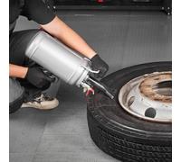 VEVOR Inflador de Neumáticos Portátil de 6 l, Diseño Ergonómico, con Bomba de Aire, 0,6-0,8 MPa, para Coches Pequeños, Motocicletas y Bicicletas Eléctricas, Color Plateado, 565 x 170 x 275 mm