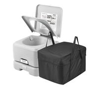 VEVOR Inodoro Portátil con Descarga para Viajes Acampada 12 L 430 x 340 x 300 mm