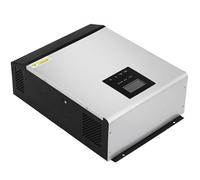 VEVOR Inversor de Corriente 3000VA Convertidor de Corriente 24V DC a 230V Inversor Onda Pura Inversor Inteligente Inversor Solar Coche para Automóvil Cargador CA Controlador Solar MPPT