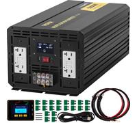 VEVOR Inversor de Corriente de Onda Sinusoidal Modificada 5000 W, CC12V a CA110V