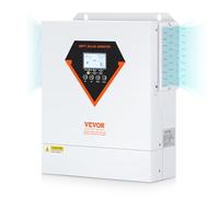 VEVOR Inversor Híbrido de 3500W Inversor Solar Híbrido 230 V CA Cargador Fuera de la Red de Onda Sinusoidal Pura con Controlador de Carga Solar MPPT de 60 A Incorporado, Carga Híbrida, Utilidad, Solar