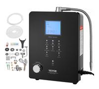 VEVOR Ionizador de Agua PH 3-11.2 Purificador de Agua de Ácido Alcalino ORP +500 a -800 mV Electrodo Electrolizador 9 Placas 6 Configuraciones de Agua 9000 L Sistema de Filtración Autolimpiante