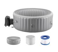 VEVOR Jacuzzi Inflable 4 a 6 Personas Redondo Portátil 2080 x 660 mm 1000 L