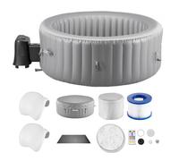 VEVOR Jacuzzi Inflable con Capacidad para 6 a 8 Personas 2400 x 660 mm 1413 L