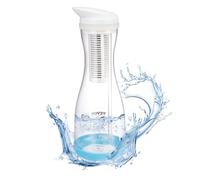 VEVOR Jarra con Filtro de Agua de 6 Tazas, Sistema de Filtración Rápido y Compacto, para Refrigerador, sin BPA, Dura 3 Meses u 800 L, Reduce el Cloro, el Óxido, los Olores, 112 x 110 x 318 mm