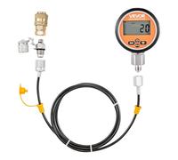 VEVOR Juego Compacto de Acoplamiento para Prueba de Presión Hidráulica Digital, 0-700 bar, con 1 Manómetro, 1 Acoplamiento de Prueba y 1 de Rápido, 1 Manguera para Excavadoras y 1 de Construcción