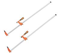 VEVOR Juego de 2 abrazaderas de liberación rápida Abrazadera con una sola mano Apertura 914,4 mm Longitud 1015 mm Fuerza de sujeción máxima Alicate esparcidor reversible de 272 kg para carpintero