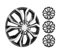 VEVOR Tapacubos para Llantas de Rueda Resistente y Duradero Resistente a los Arañazos con Orificio para Boquilla de Válvula y Broche, ABS y PC, Apto para Uso en Todo Tipo de Clima, φ 415 x 60 mm
