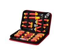 VEVOR Juego de Destornilladores Aislados, 12 PCS Kit de Destornilladores Eléctricos Profesionales con Puntas Ranuradas Phillips Magnéticas, Alicates Aislados y Alicates Diagonales para Electricistas
