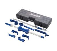 VEVOR Juego de Extractor de Abolladuras 14 en 1, Martillo Deslizante, para Reparar Abolladuras de Coche, Marco de Reparación con Bolsa de Transporte, Barra de Extensión y Mango Antideslizante