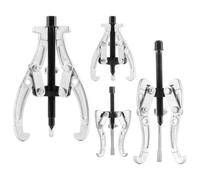 VEVOR Juego de Extractores de Engranajes 7,6 cm, 10,16 cm y 20,32 cm, 3 Mordazas Reversibles, 2 y 3 Mordazas, 4 uds, Alta Resistencia, para Extracción de Poleas, Engranajes, Cojinetes y Volantes