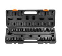 VEVOR Juego de Llaves de Vaso de Impacto 3/8" Herramienta de Trinquete 29 PCS