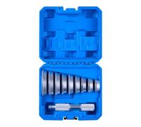 VEVOR Juego de Prensas para Cojinetes, 10 Piezas, incluye 9 Bujes y Mango, para Desmontar e Instalar Cojinetes, Fabricado en Aleación de Aluminio y con Estuche, para Aficionados al Bricolaje
