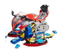 VEVOR Juguete de Motor de Motocicleta, 25 uds de Juguete Mecánico con Piezas Extraíbles, Luces y Sonidos, Simulación de Conducción y Carreras en Pista, para Niños a Partir de 3 Años, Color Rojo