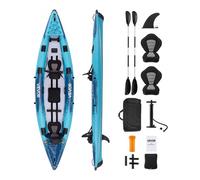 VEVOR Kayak Inflable Recreativo para 2 Personas Capacidad de 318 kg con Asiento