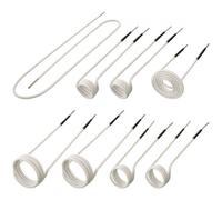 VEVOR - Kit de bobinas de calefacción por inducción de 8 piezas, bobinas de calentamiento por inducción con diferentes longitudes, accesorios de calor sin llama, para quitar pernos y tuercas oxidados