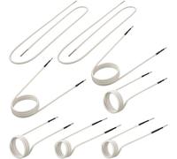 VEVOR Kit de bobina inductora de calentador de inducción mini kit de calentador de inducción magnético 8 PCS de accesorios de calor sin llama herramienta de calentador de inducción resistente al calor