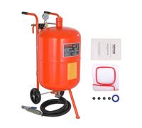VEVOR Chorro de Arena de Alta Presión 60-110 PSI Tanque 75,7 L con 4 Boquillas