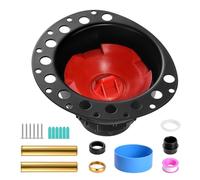 VEVOR Kit de Desagüe para Bañera Independiente de ABS, 2 Tubos de Cola de Latón, con Adaptador ABS de Cola, Compatible con Bañeras Independientes, Montadas en el Piso y las de Isla, 178 x 158 x 102 mm