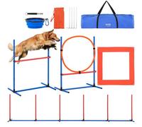 VEVOR Kit de Equipo de Entrenamiento de Agilidad para Perros 4 PCS con Vallas