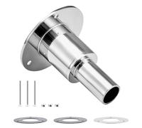 VEVOR Kit de Escape Recto para Pasacascos, con Pernos, Tuercas y Junta para Calentadores Diésel y de Estacionamiento, Acero Inoxidable 316, 80 x 92 mm, para Vehículos, Embarcaciones y Camiones