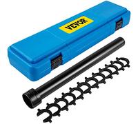 VEVOR Kit de Herramienta de Enlace de Dirección Interna 13 Piezas 12 Adaptadores de Placa de Cola de Pescado Tubo de Accionamiento de 12,7 mm Acero Pesado para Mantenimiento de Automóviles
