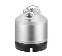 VEVOR Kit de Limpieza para Barriles de Cerveza de 6,5 L, de Acero Inoxidable 304, con Anilla en D y Base de Goma, Apto para Cerveceros Caseros y Pequeños Negocios de Bebidas, 235 x 250 x 285 mm