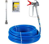 VEVOR Kit de Manguera de Pulverización de Pintura sin Aire 2900 - 4350psi Pulverizador de Pintura sin Aire Manguera Fibra Nailon y Aluminio Kit de Pistola y Manguera sin Aire Rosca de 7/8pulgadas