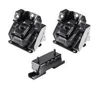 VEVOR Kit de Montaje de Transmisión de Motor, 3 Piezas, Compatible con Chevrolet Silverado 1500 5,3 L V8 2007-2013, Reemplaza OE A5365, A5365, A2638, Soporte Seguro, 220 x 105 x 75 mm, Negro