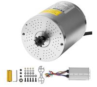 VEVOR Kit de Motor Eléctrico sin Escobillas de CC de 3000 W: Motor de 72 V y 4900 RPM con Controlador de Velocidad Mejorado para Karts, Bicicletas Eléctricas, Motocicletas, 134 x 107 x 112 mm