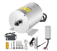 VEVOR Kit de Motor Eléctrico sin Escobillas, Motor Eléctrico CC de 1800 W, 48 V 4500 RPM, con Controlador de Velocidad Mejorado y Pedal Acelerador, para Bicicleta Eléctrica, 134 x 107 x 112 mm