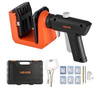 VEVOR Kit de Plantilla para Orificios Ocultos Portátil, 12,7/19/38,1 mm, Perforación para Agujeros de Bolsillo, con Broca Prensa de Tornillo en C, Herramientas para Carpintería Fabricación de Muebles