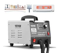 VEVOR Kit de Reparación de Abolladuras con Soldador de Pernos 1,8 kW Máquina Extractora de Abolladuras con Soldadura por Puntos 7 Modos para Reparación de Abolladuras de Automóviles, Camiones