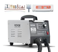 VEVOR Kit de Reparación de Abolladuras con Soldador de Pernos 1,8kW Extractor de Abolladuras con Soldador por Puntos con Soldadura Automática y Manual 7 Modos para Carrocería de Automóvil, Camión