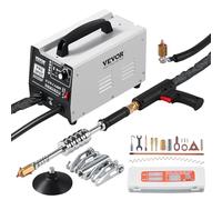 VEVOR Kit de Reparación de Abolladuras con Soldador de Pernos 1,8kW Extractor de Abolladuras con Soldador por Puntos con Soldadura Automática y Manual 7 Modos para Carrocería de Automóvil, Camión