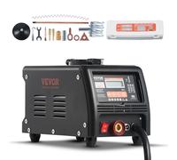 VEVOR Kit de Reparación de Abolladuras con Soldador de Pernos 3 kW Extractor de Abolladuras con Soldador por Puntos con Soldadura Automática y Manual 9 Modos Máquina Extractora de Abolladuras
