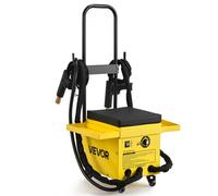 VEVOR Kit de Reparación de Abolladuras de 4,5 kW con Soldador de Pernos, 2 Pistolas, 6 Modos, Kit de Extractor de Abolladuras Coche 3500A/3900A con Ruedas, Asiento Acolchado para Carrocería Automotriz