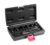 VEVOR Kit de Restaurador de Roscas Métricas 7 PCS Herramienta para Restaurar Roscas Métricas con Estuche de Almacenamiento Acero al Carbono Tratado Térmicamente para Reparación de Roscas Automotrices