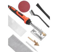VEVOR Kit de Soldador de Plástico de Doble Potencia de 60 W/100 W con 3 Puntas de Soldadura y 20 Varillas de Soldadura, para Parachoques de Automóviles, Dispositivos Electrónicos, 210 x 31 x 34 mm