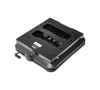 VEVOR Kit de Suspensión de Asiento Universal de 150 mm Ajustable de Adelante Hacia Atrás con Riel Deslizante Kit de Suspensión de Asiento con Cubierta Antipolvo para Cortacésped, Carretilla, Tractor