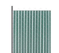 VEVOR Láminas de Privacidad con Bloqueo Inferior 1130x36,5x7,8 mm, Láminas Verticales de Doble Pared de HDPE con Bloqueo Inferior y Alas para Cercas de Alambre de Cadena para Jardines, Granjas, Verde