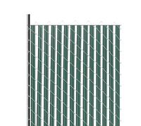 VEVOR Láminas de Privacidad con Bloqueo Inferior 1435 x 31,7 x 7,6 mm, Láminas Verticales de Pared Simple de HDPE con Bloqueo Inferior para Cercas de Alambre de Cadena para Jardines, Granjas, Verde